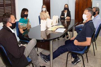 Prefeito recebe visita do deputado federal Luizão Goulart