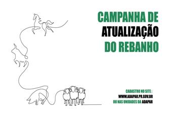 EstÃ¡ em andamento a Campanha de AtualizaÃ§Ã£o de Rebanhos 