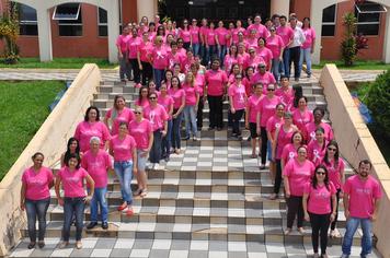 UM GRANDE LAÃ?O CONVIDA VOCÃ? A PARTICIPAR DO OUTUBRO ROSA