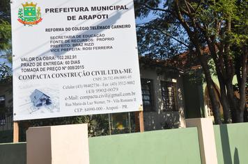 ESCOLAS MUNICIPAIS PASSAM POR REFORMA, PINTURA E ADEQUAÃ?Ã?ES