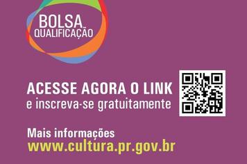 Prorrogadas inscrições para o programa Bolsa Qualificação nas áreas artístico-culturais 