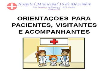 Hospital 18 de Dezembro elabora manual de boa conduta
