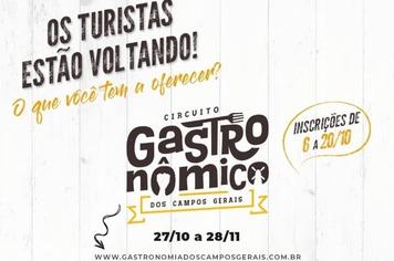 Circuito Gastronômico dos Campos Gerais será realizado nos meses de outubro e novembro*
