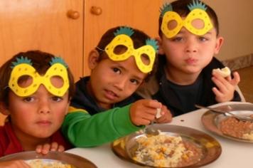 AlimentaÃ§Ã£o saudÃ¡vel Ã© base do â??Dia Coloridoâ?
