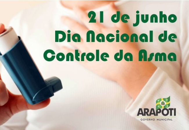21 de junho – Dia Nacional de Controle da Asma
