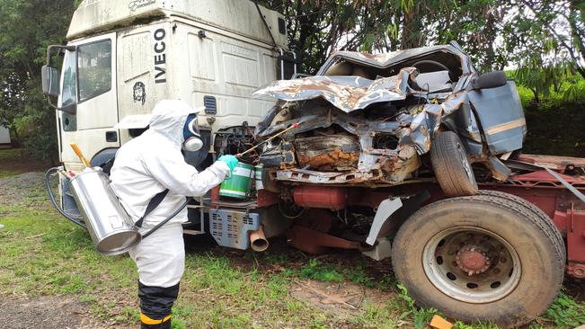 Dengue - Inseticida aplicado em ponto estratÃ©gico