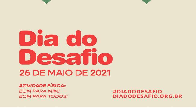 Dia do Desafio 2021 será nessa quarta (26) 