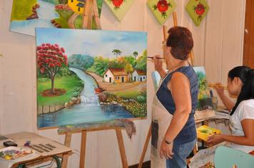 InscriÃ§Ãµes para o curso de pintura estÃ£o abertas