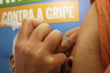 VacinaÃ§Ã£o contra a gripe vai atÃ© o dia 22 de maio