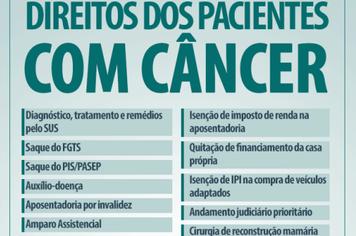 VOCÃ? CONHECE OS DIREITOS DA PESSOA COM CÃ?NCER?
