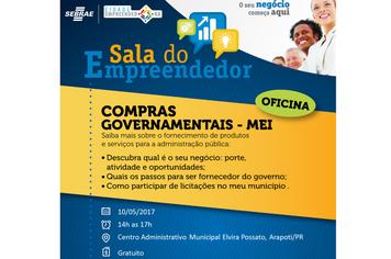 CURSO SOBRE COMPRAS PÃ?BLICAS - GRATUITO