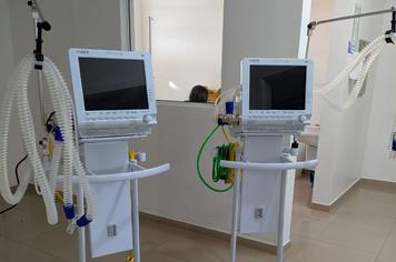 Hospital recebe quatro respiradores
