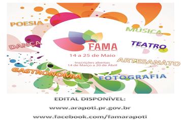 CONFIRA NO LINK A PROGRAMAÃ?Ã?O DO FAMA