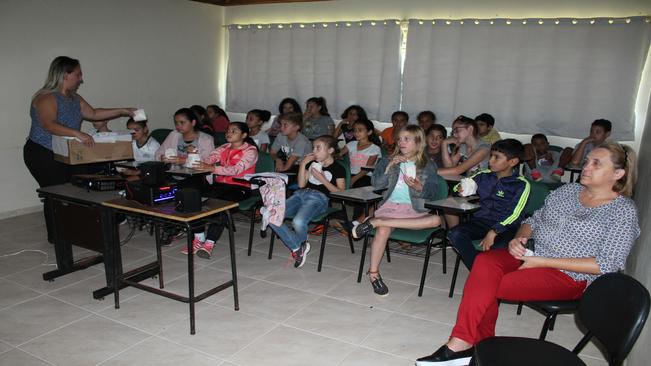 Alunos do 5Â° ano das escolas municipais participam do Projeto CineSesc