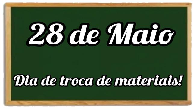 Educação ? Retirada de materiais didáticos será nessa sexta (28)