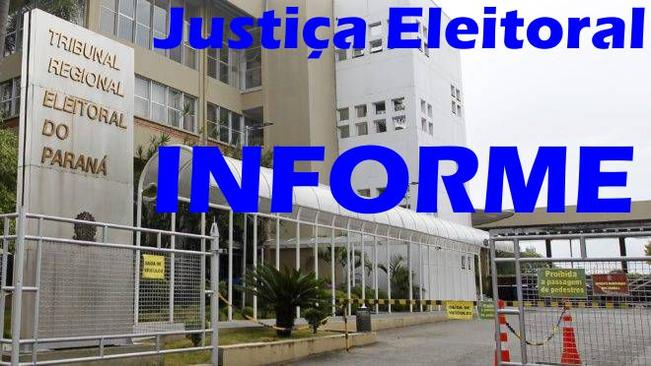JustiÃ§a Eleitoral do ParanÃ¡ - Informe