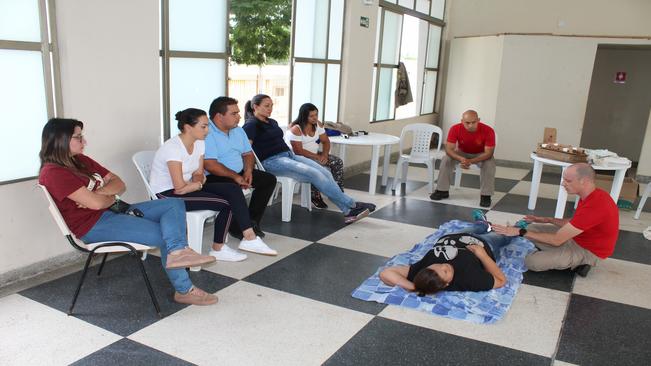 Treinamento aborda resgate de vÃ­timas de acidentes